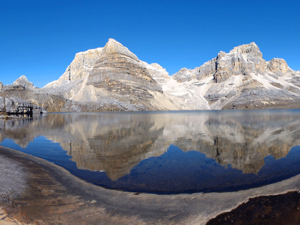 Laguna grande de la Sierra en el Parque Nacional El Cocuy