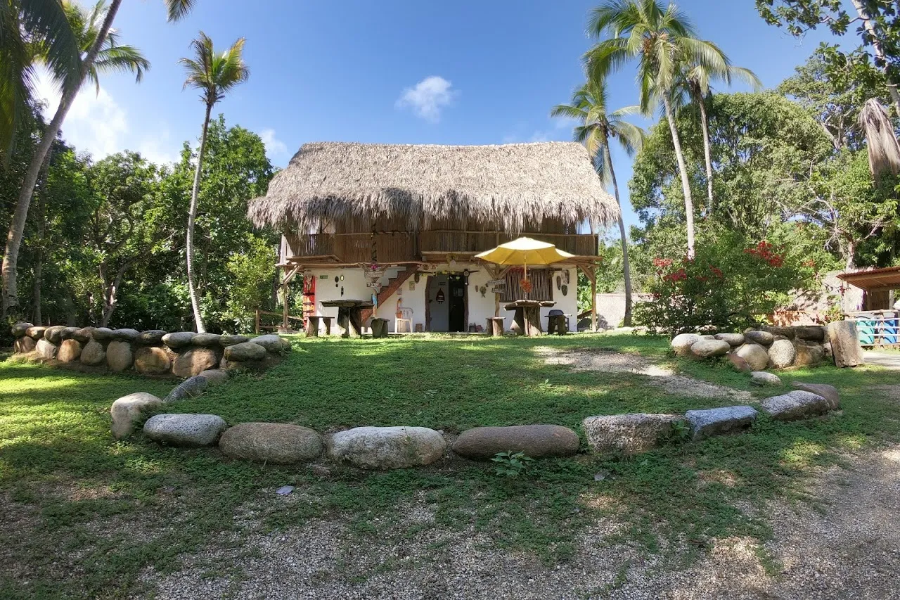 Cabañas en el Parque Tayrona 